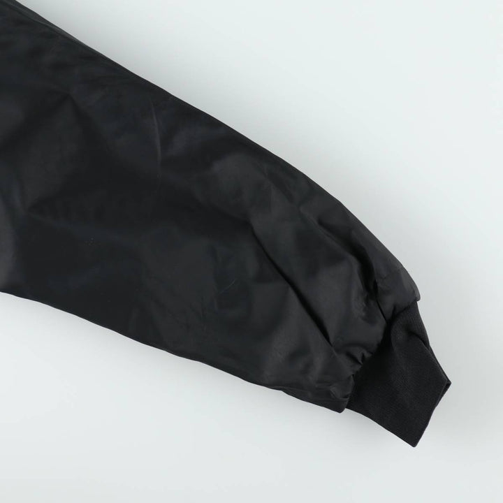 80s-90'S Hilton ARISTO JAC Coach Jacket, Made in USA, Men's Size L (approx.), Vintage Nylon black type Vintage Second Hand