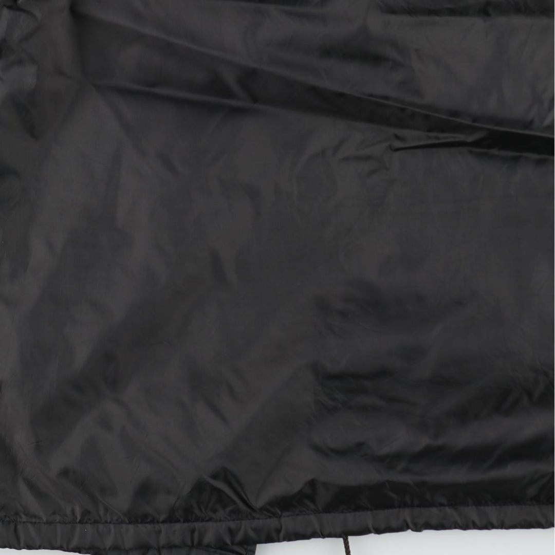 80s-90'S AUBURN Coach Jacket, Made in USA, Men's Size L (approx.), Vintage Nylon black type Vintage Second Hand