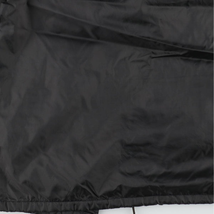 80s-90'S AUBURN Coach Jacket, Made in USA, Men's Size L (approx.), Vintage Nylon black type Vintage Second Hand