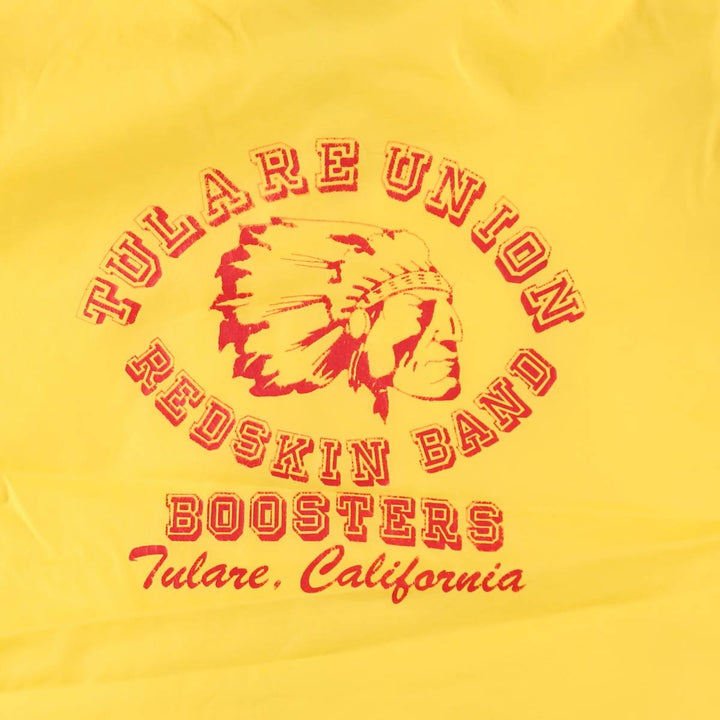 1980'S Dunbrooke Pla-Jac Coach Jacket, Made in USA, Men's Size L (approx.), Vintage Nylon yellow type Vintage Second Hand