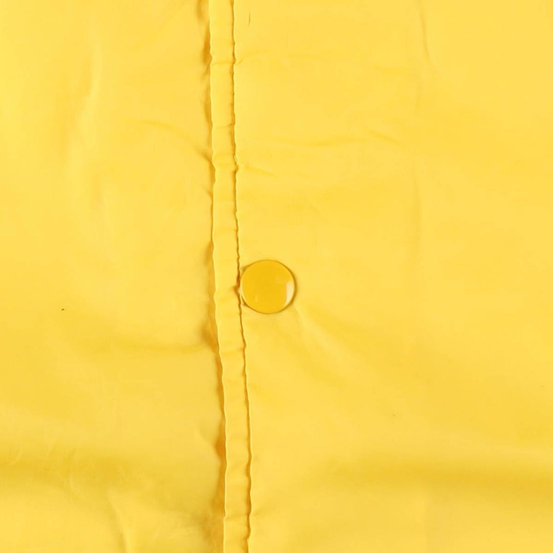 1980'S Dunbrooke Pla-Jac Coach Jacket, Made in USA, Men's Size L (approx.), Vintage Nylon yellow type Vintage Second Hand