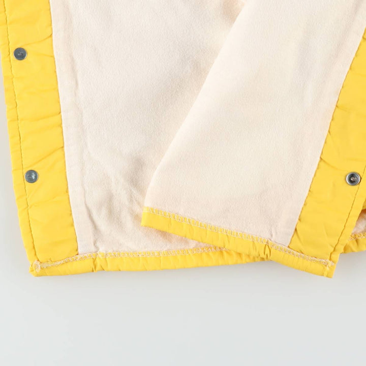 1980'S Dunbrooke Pla-Jac Coach Jacket, Made in USA, Men's Size L (approx.), Vintage Nylon yellow type Vintage Second Hand