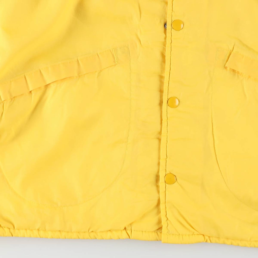 1980'S Dunbrooke Pla-Jac Coach Jacket, Made in USA, Men's Size L (approx.), Vintage Nylon yellow type Vintage Second Hand