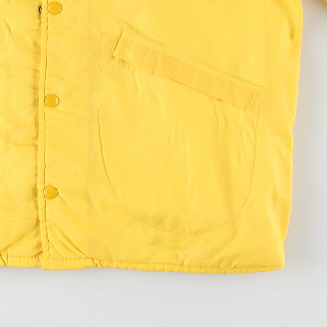1980'S Dunbrooke Pla-Jac Coach Jacket, Made in USA, Men's Size L (approx.), Vintage Nylon yellow type Vintage Second Hand