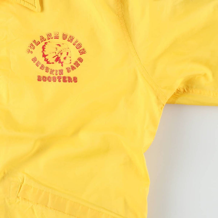 1980'S Dunbrooke Pla-Jac Coach Jacket, Made in USA, Men's Size L (approx.), Vintage Nylon yellow type Vintage Second Hand