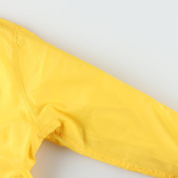 1980'S Dunbrooke Pla-Jac Coach Jacket, Made in USA, Men's Size L (approx.), Vintage Nylon yellow type Vintage Second Hand