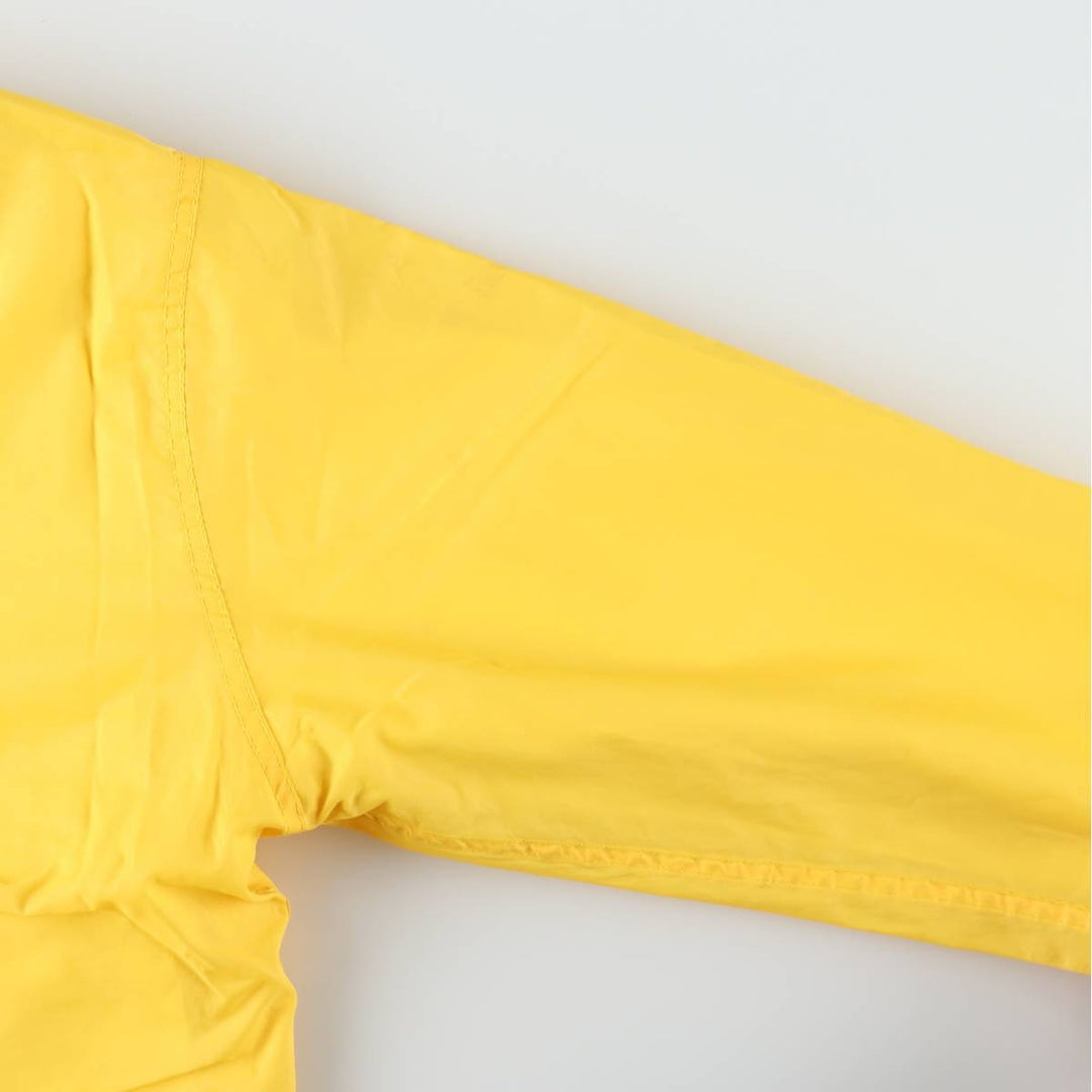 1980'S Dunbrooke Pla-Jac Coach Jacket, Made in USA, Men's Size L (approx.), Vintage Nylon yellow type Vintage Second Hand