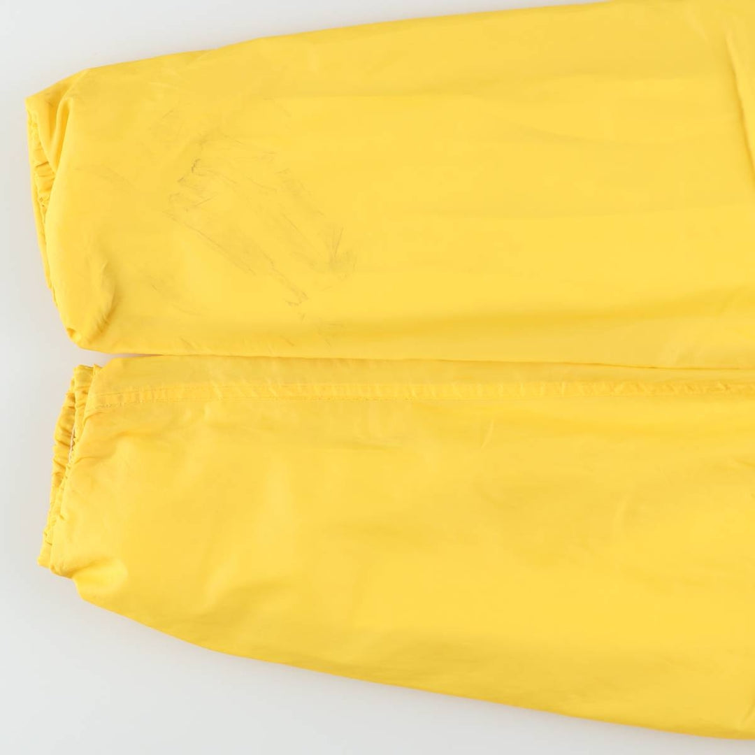 1980'S Dunbrooke Pla-Jac Coach Jacket, Made in USA, Men's Size L (approx.), Vintage Nylon yellow type Vintage Second Hand