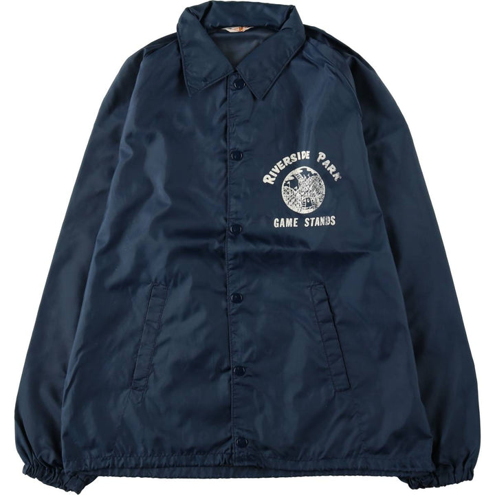 Sportsmaster Coach Jacket, Men's Size M (approx.) unclear navy blue type Vintage Second Hand