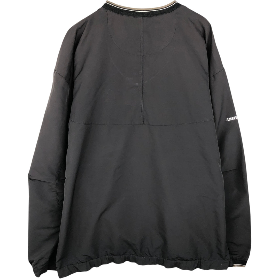 Nike Golf V-Neck Warm-Up Pullover, Men's XL polyester black type Vintage Second Hand