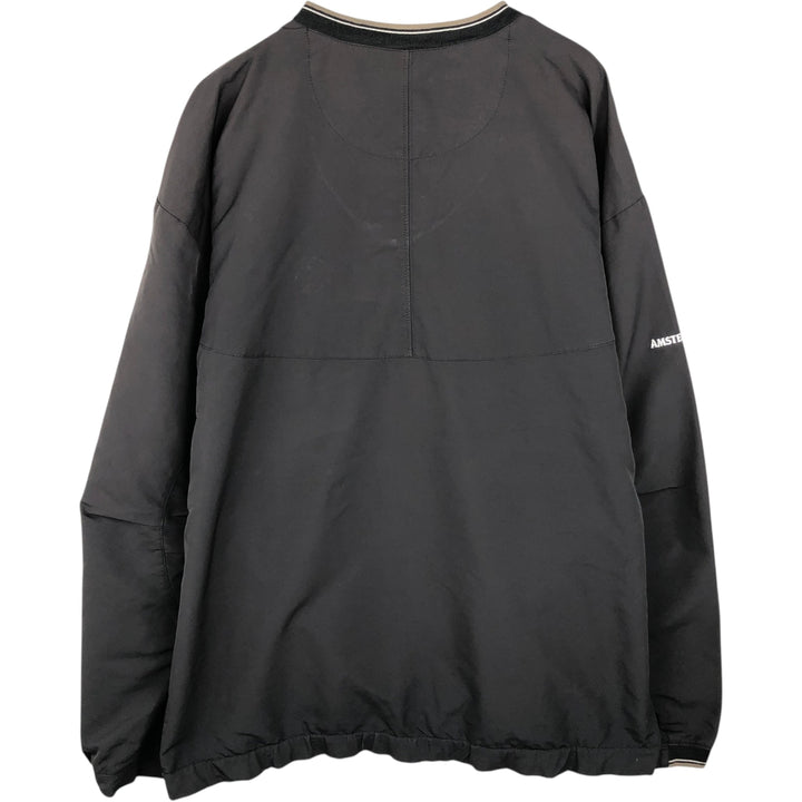 Nike Golf V-Neck Warm-Up Pullover, Men's XL polyester black type Vintage Second Hand