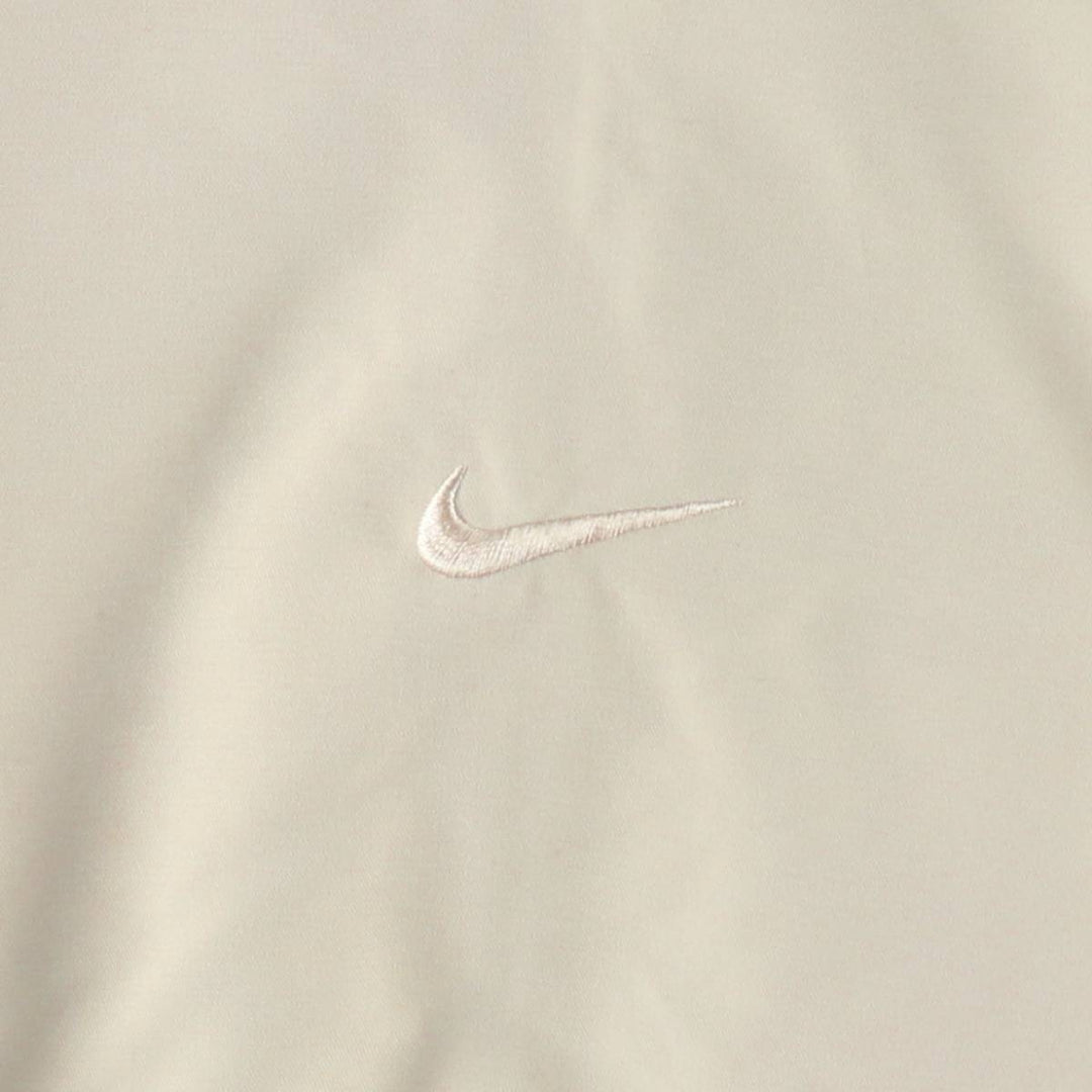 Nike Golf Warm-up Pullover, Men's Size L polyester ivory Vintage Second Hand