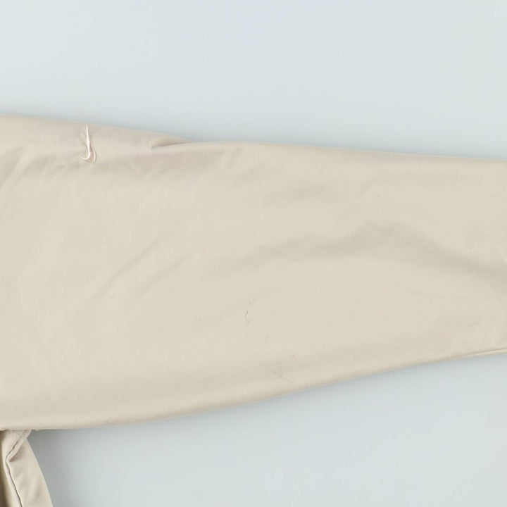 Nike Golf Warm-up Pullover, Men's Size L polyester ivory Vintage Second Hand
