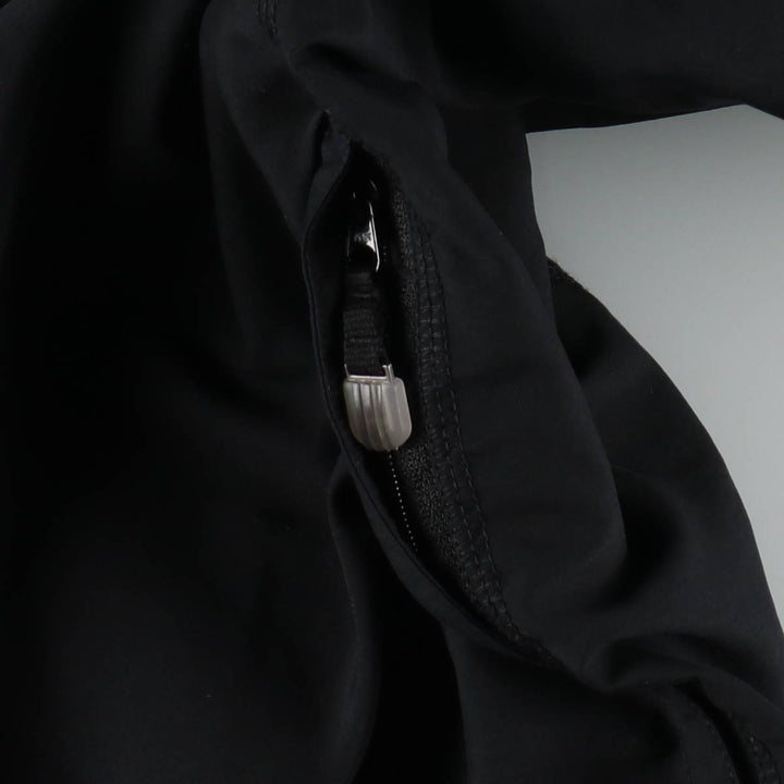 2000'S adidas V-neck warm-up pullover, men's size L polyester black type Vintage Second Hand