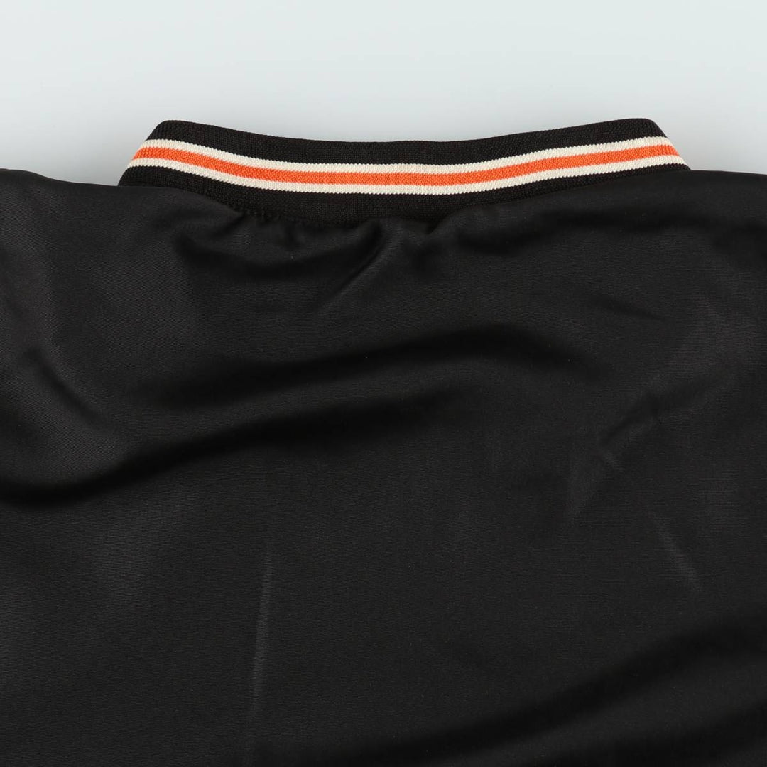 1990'S Carl Banks MLB San Francisco Giants V-neck Warm-up Pullover, Men's XL equivalent, Vintage polyester black type Vintage Second Hand