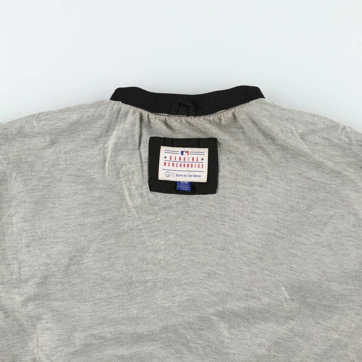 1990'S Carl Banks MLB San Francisco Giants V-neck Warm-up Pullover, Men's XL equivalent, Vintage polyester black type Vintage Second Hand