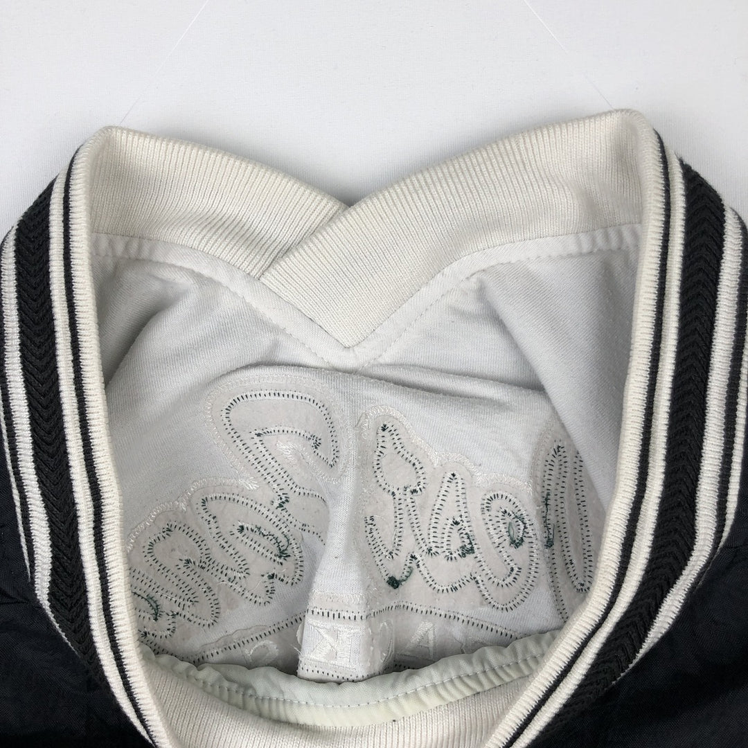 90'S Champion College V-Neck Nylon Pullover, Men's Size L (approx.), Vintage Nylon black type Vintage Second Hand