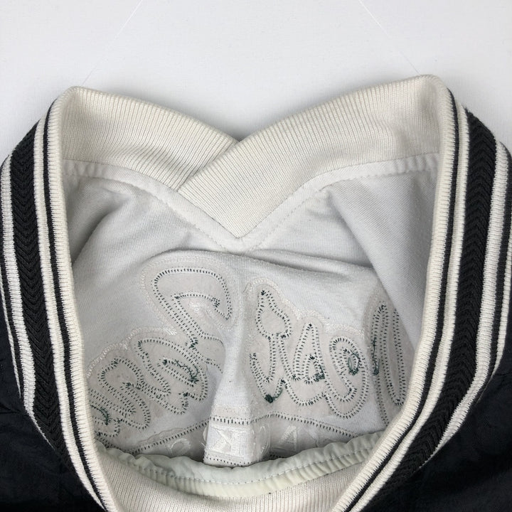 90'S Champion College V-Neck Nylon Pullover, Men's Size L (approx.), Vintage Nylon black type Vintage Second Hand