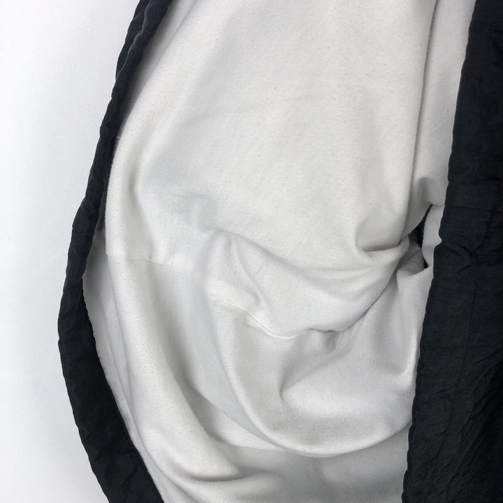 90'S Champion College V-Neck Nylon Pullover, Men's Size L (approx.), Vintage Nylon black type Vintage Second Hand