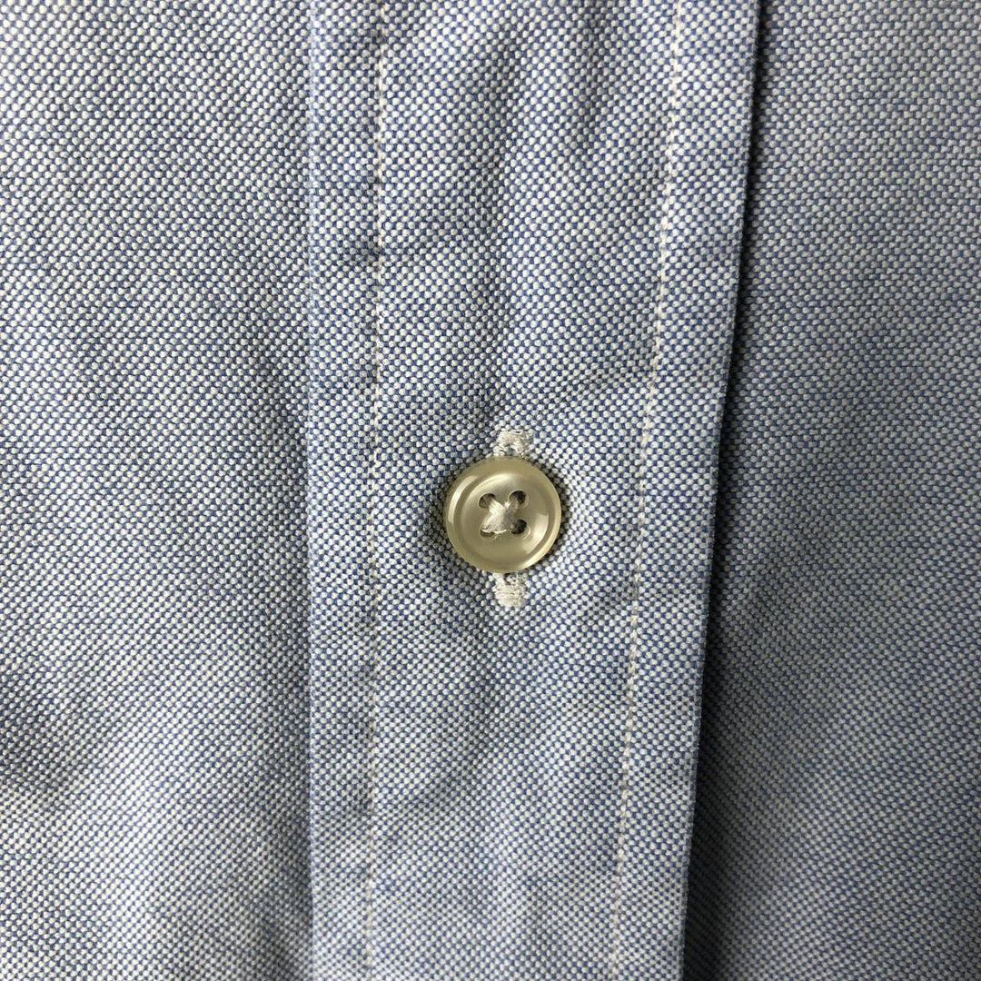 Ralph Lauren Classic Fit long sleeve button down shirt, men's size M cotton Blue type light blue Vintage Second Hand