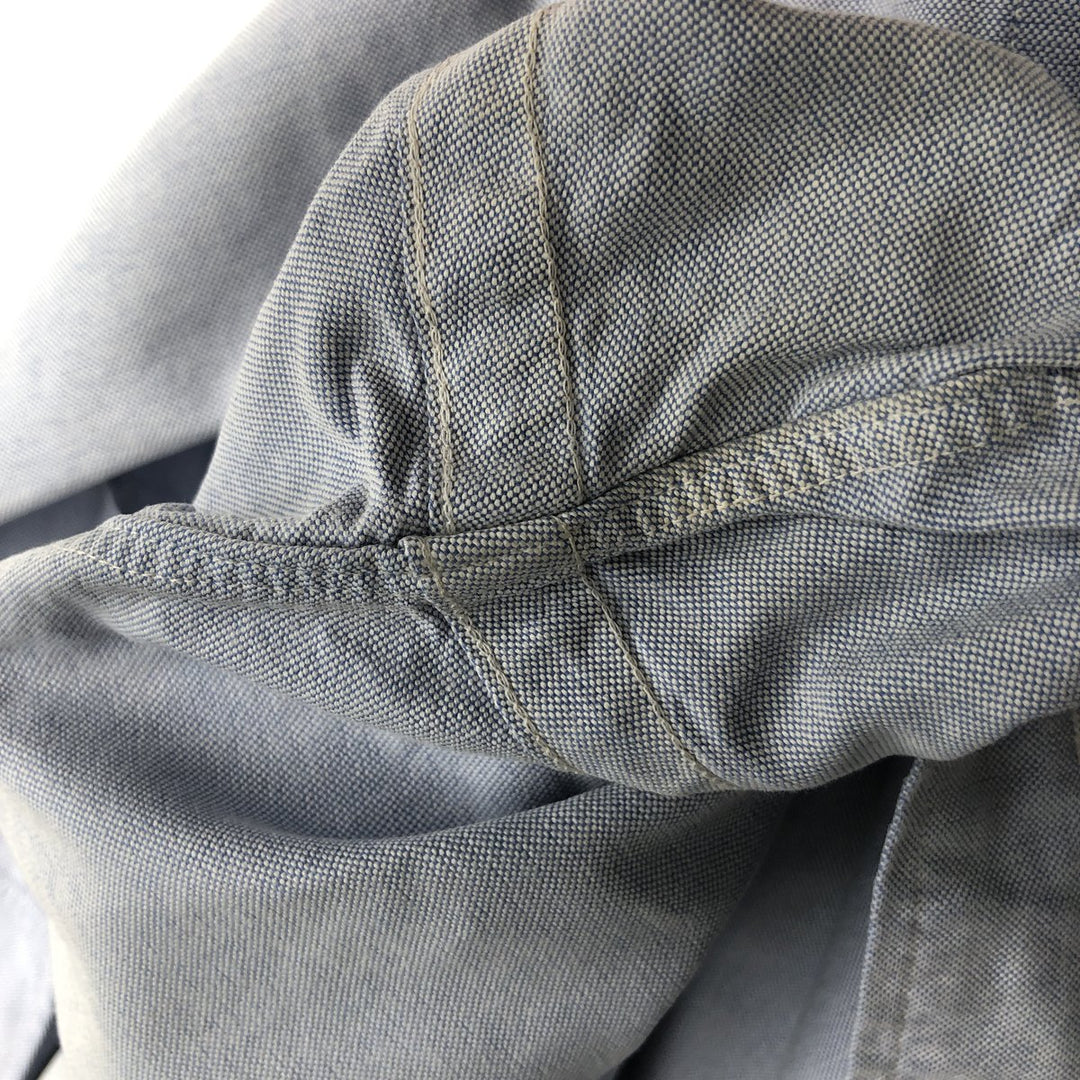 Ralph Lauren Classic Fit long sleeve button down shirt, men's size M cotton Blue type light blue Vintage Second Hand