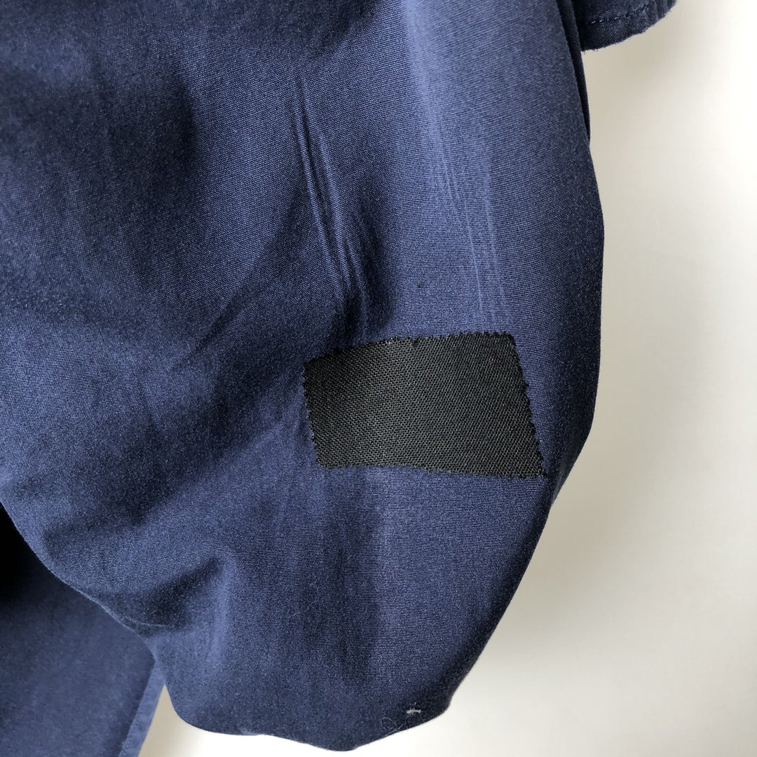 Ralph Lauren Classic Fit Long Sleeve Button Down Shirt Men's M cotton navy blue type Vintage Second Hand