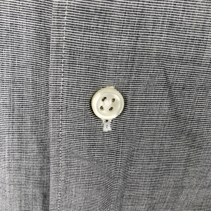 Ralph Lauren MARLOWE long-sleeved button-down shirt, men's size L cotton gray type Vintage Second Hand