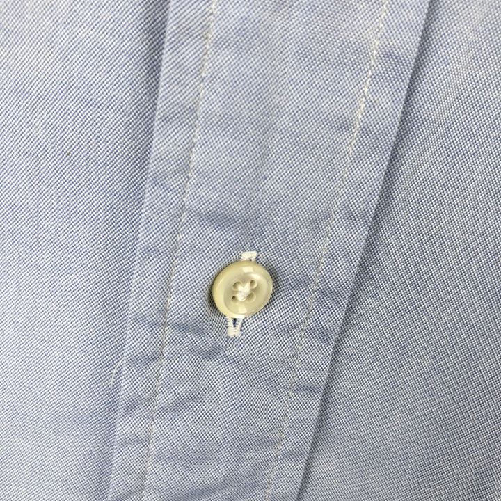 Ralph Lauren Classic Fit Long Sleeve Button Down Shirt, Men's Size L cotton blue type Vintage Second Hand