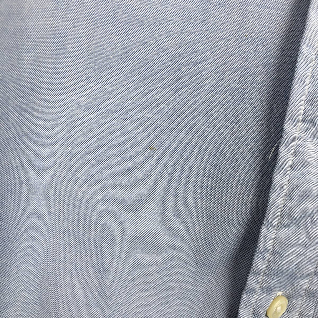 Ralph Lauren Classic Fit Long Sleeve Button Down Shirt, Men's Size L cotton blue type Vintage Second Hand