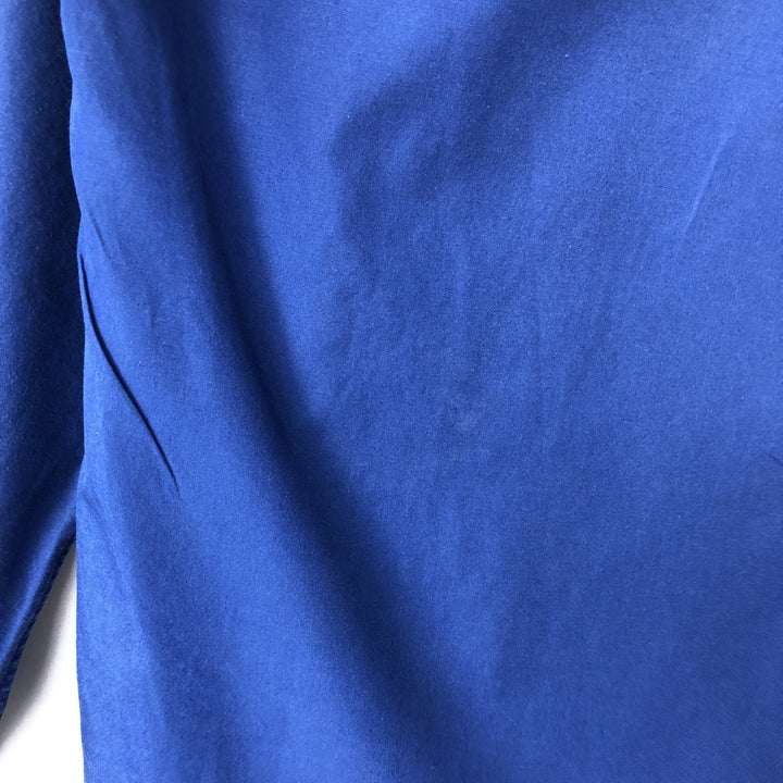 Ralph Lauren long sleeve button down shirt, men's size L cotton blue type Vintage Second Hand