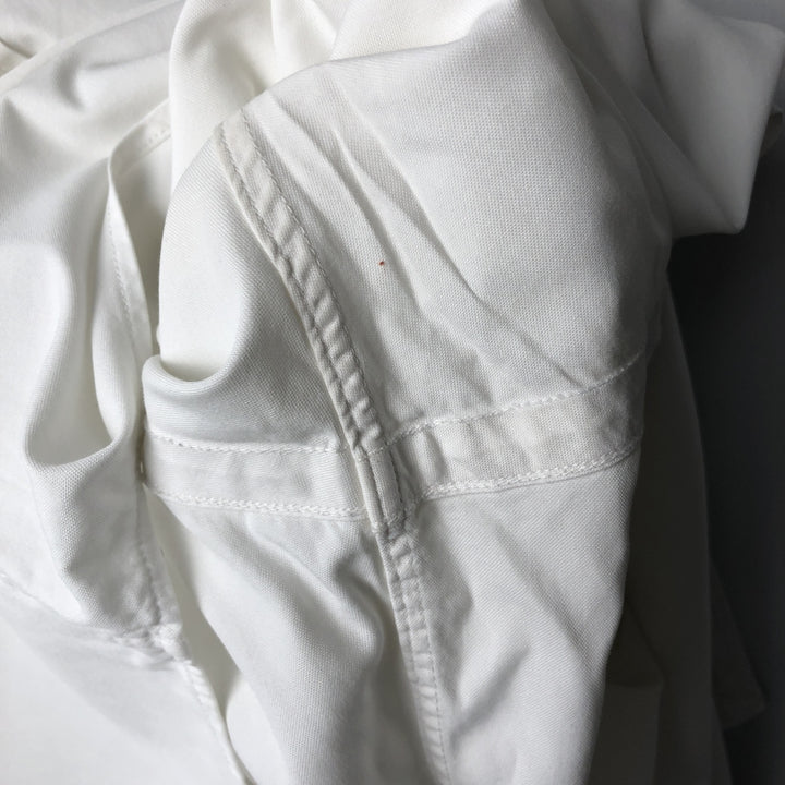 Ralph Lauren Classic Fit Long Sleeve Button Down Shirt, Men's Size L cotton white type Vintage Second Hand