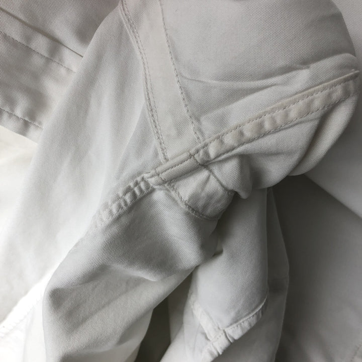 Ralph Lauren Classic Fit Long Sleeve Button Down Shirt, Men's Size L cotton white type Vintage Second Hand