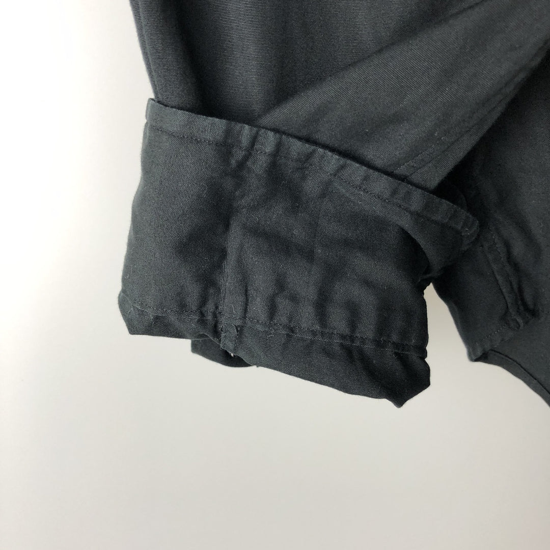 Ralph Lauren Classic Fit Long Sleeve Button Down Shirt Men's M cotton black type Vintage Second Hand