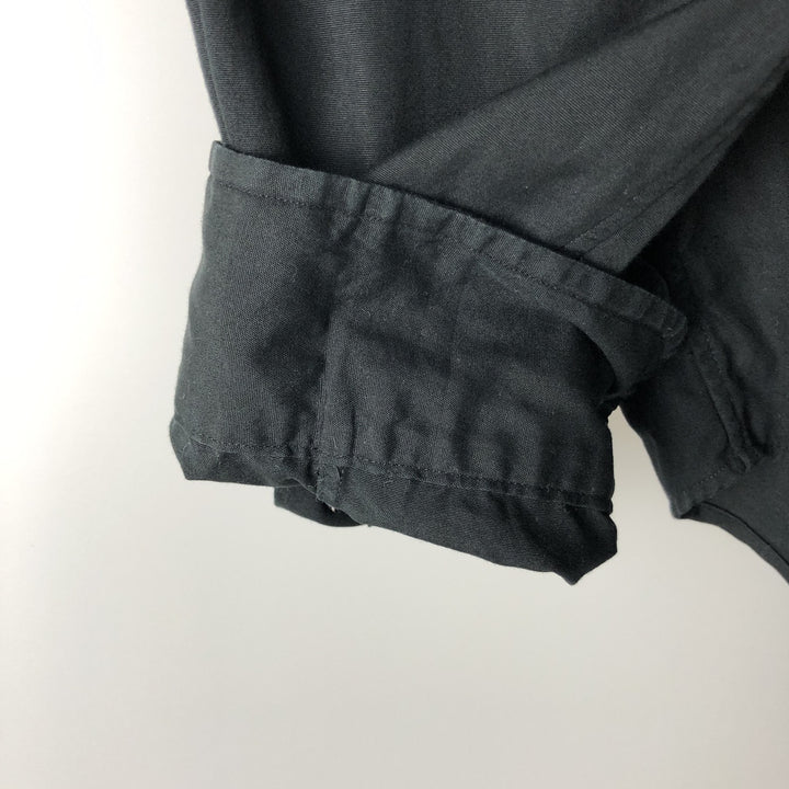 Ralph Lauren Classic Fit Long Sleeve Button Down Shirt Men's M cotton black type Vintage Second Hand