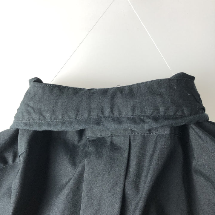 Ralph Lauren Classic Fit Long Sleeve Button Down Shirt Men's M cotton black type Vintage Second Hand