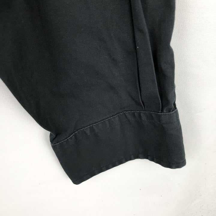 Ralph Lauren Classic Fit Long Sleeve Button Down Shirt, Men's Size L cotton black type Vintage Second Hand
