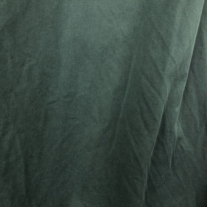 Ralph Lauren CUSTOM FIT long sleeve button down shirt, men's size L cotton green type Vintage Second Hand