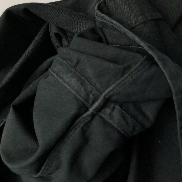 Ralph Lauren POLO by Ralph Lauren long sleeve button down shirt, men's XL size cotton black type Vintage Second Hand