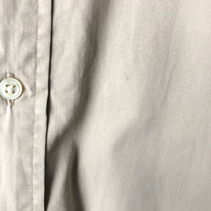 Ralph Lauren BLAKE long sleeve button down shirt, men's size L cotton Beige type Vintage Second Hand