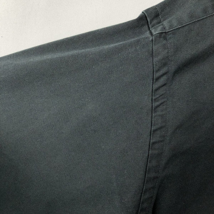 Ralph Lauren BLAKE long sleeve button down shirt, men's size L cotton black type Vintage Second Hand
