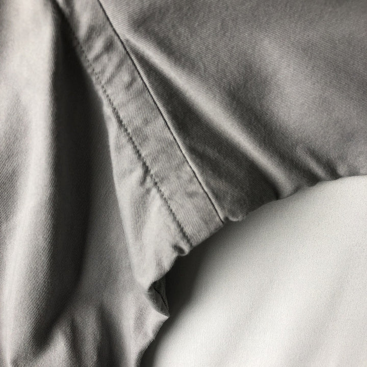 Ralph Lauren CUSTOM FIT long sleeve button down shirt, men's XL size cotton gray type Vintage Second Hand