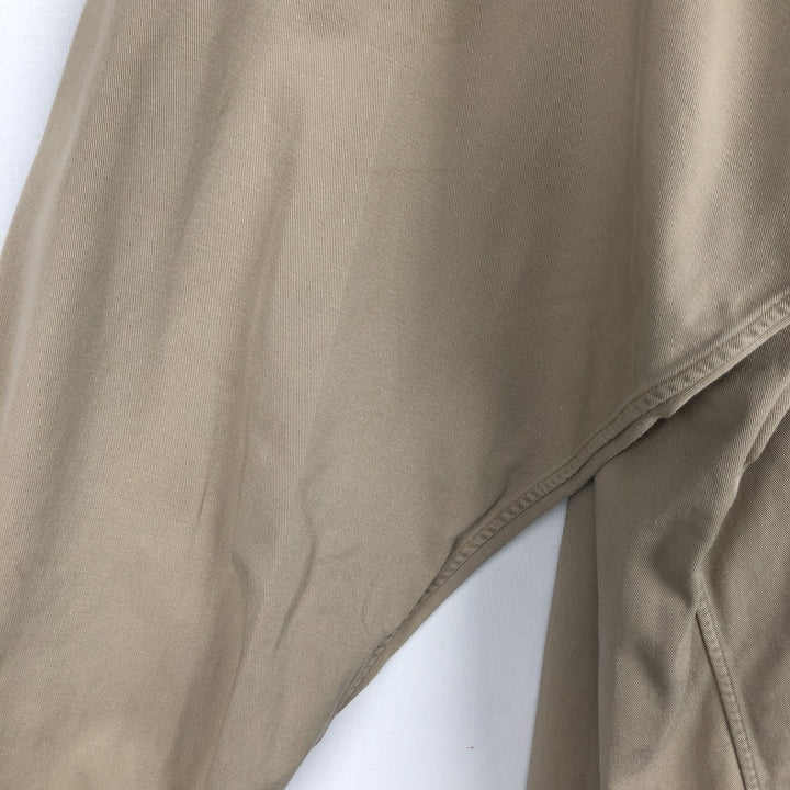 Ralph Lauren BLAKE long sleeve button down shirt, men's size L cotton Beige type Vintage Second Hand