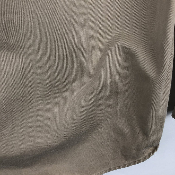 Ralph Lauren BLAKE long sleeve button down shirt, men's size L cotton Beige type Vintage Second Hand