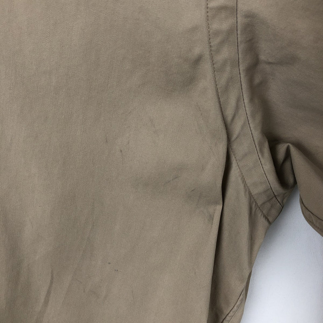 Ralph Lauren BLAKE long sleeve button down shirt, men's size L cotton Beige type Vintage Second Hand