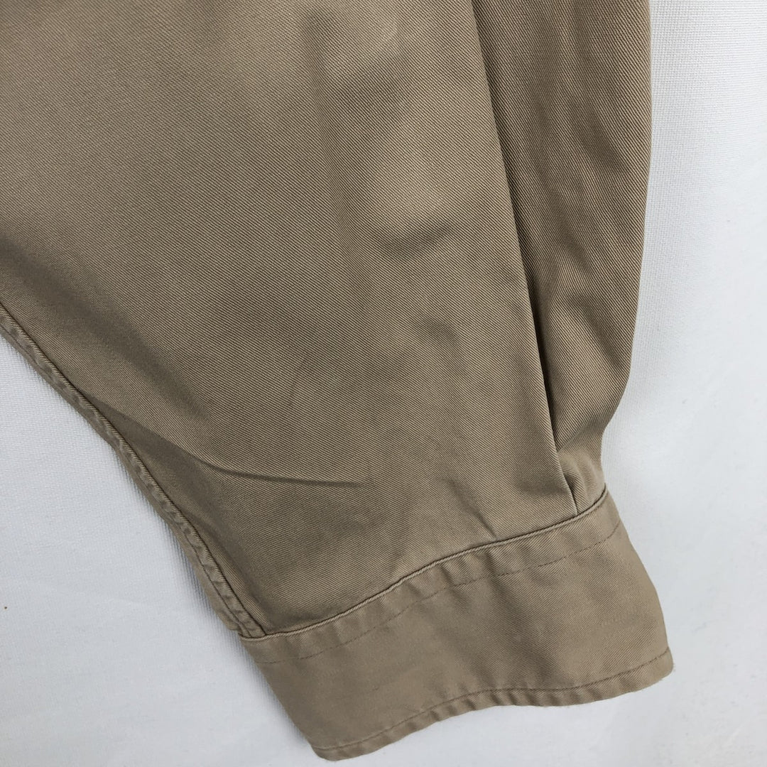 Ralph Lauren BLAKE long sleeve button down shirt, men's size L cotton Beige type Vintage Second Hand