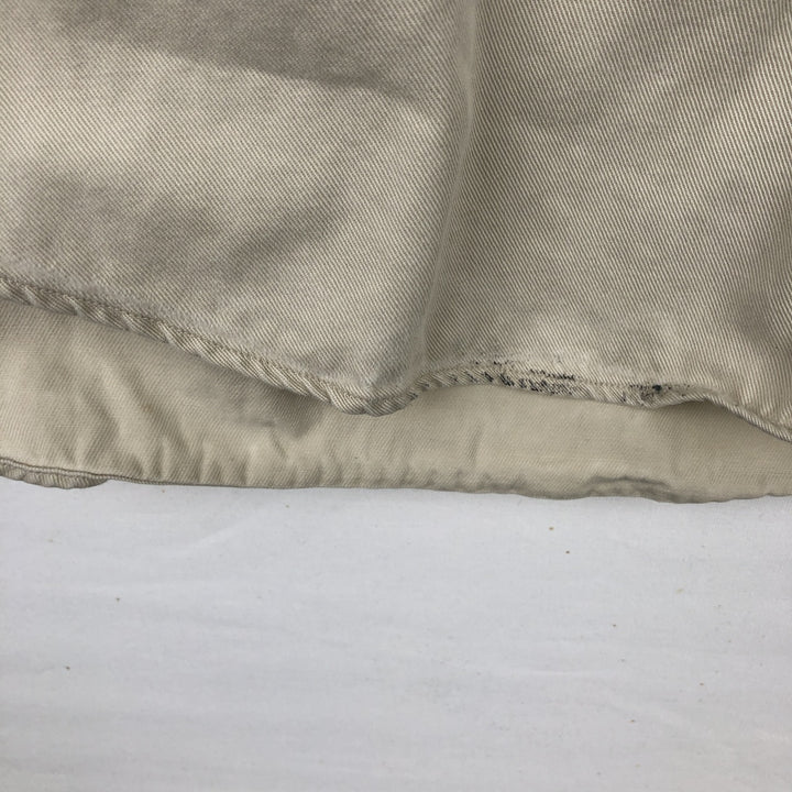 Ralph Lauren long sleeve button down shirt, men's XXL size cotton Beige type Vintage Second Hand