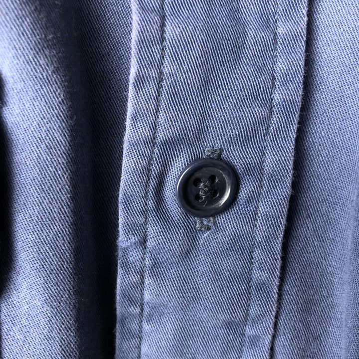 Ralph Lauren POLO by Ralph Lauren long-sleeved cotton shirt, men's size M cotton navy blue type Vintage Second Hand