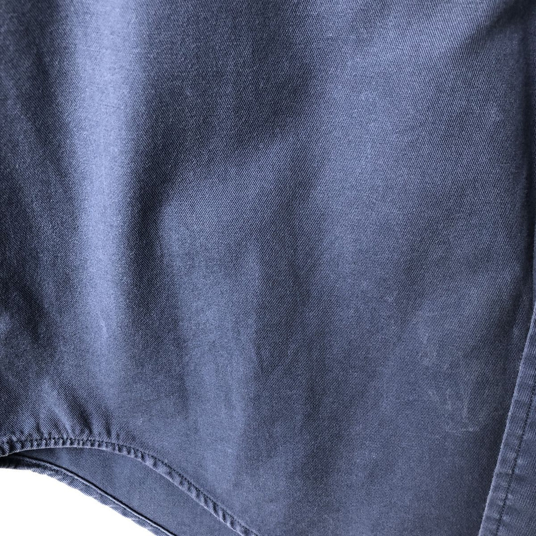 Ralph Lauren POLO by Ralph Lauren long-sleeved cotton shirt, men's size M cotton navy blue type Vintage Second Hand