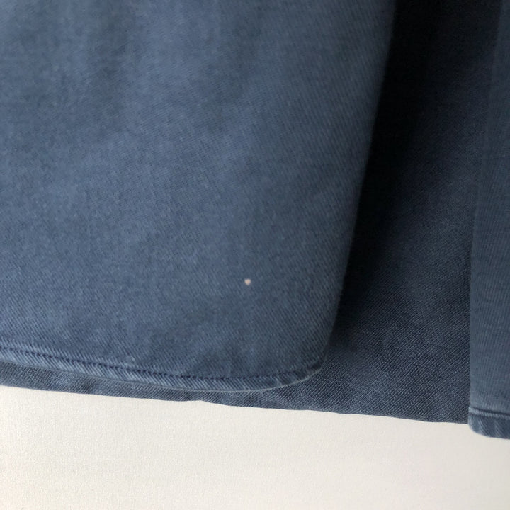 Ralph Lauren BLAIRE long sleeve button down shirt, men's XL size cotton navy blue type Vintage Second Hand