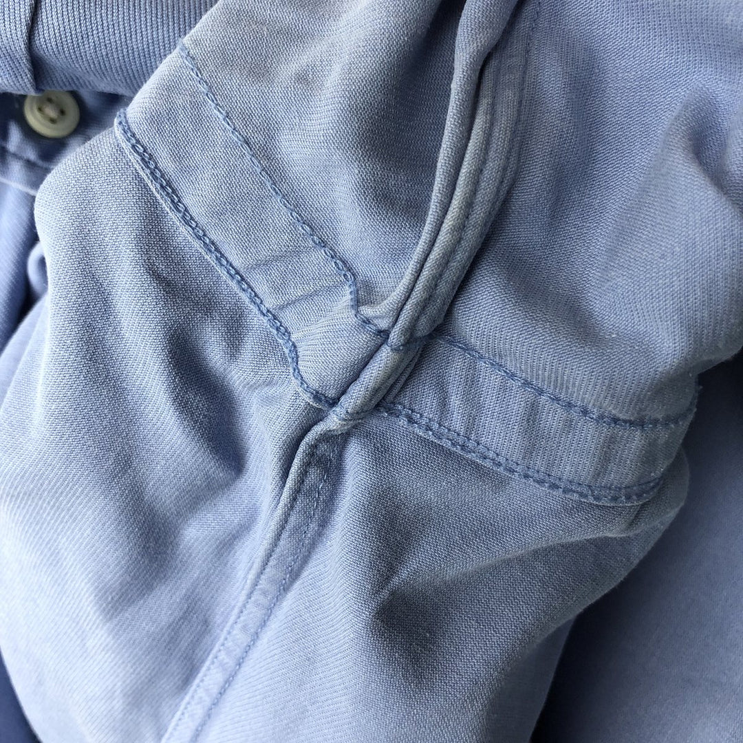 Ralph Lauren Custom Fit Long Sleeve Button Down Shirt Men's XXL cotton Blue type light blue Vintage Second Hand